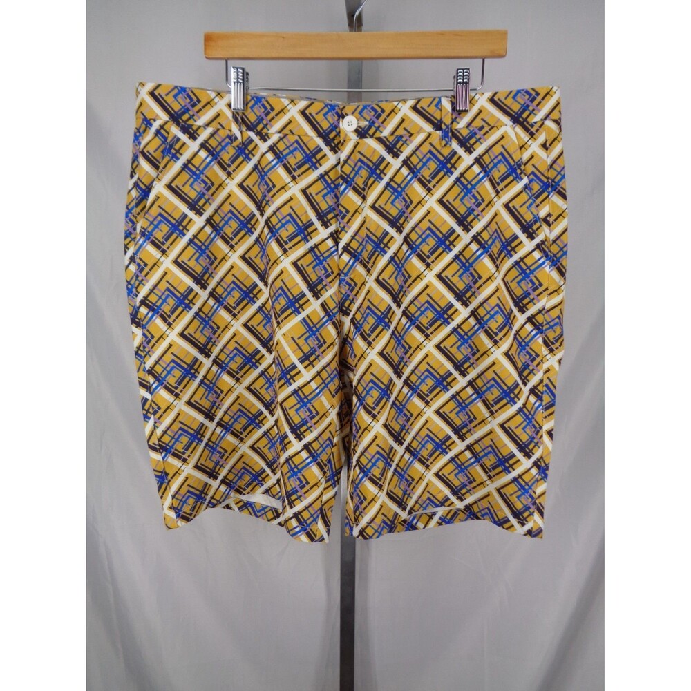 Hreski Geometric Golf Shorts Size 40 Mens New